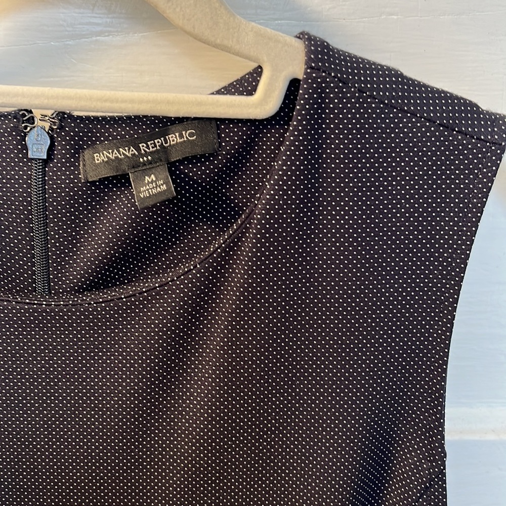 Banana Republic polka dot dress